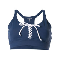 Year Of Ours Sutiã Cindy com amarração - Azul