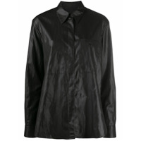 YMC Camisa oversized com bolso - Preto