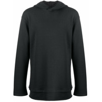 Yohji Yamamoto layered hem hoodie - Cinza