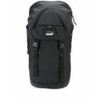 Yohji Yamamoto Mochila com logo - Preto