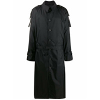 Yohji Yamamoto Trench coat longo - Preto