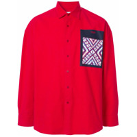 Yoshiokubo Camisa com bolso - Vermelho