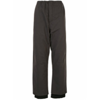 Y/Project Calça de alfaiataria - Marrom