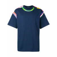 Y/Project Camiseta Stretched Flags - Azul