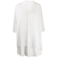 Y's Camisa oversized com sobreposição - Branco