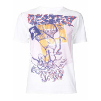 Y's Camiseta com estampa gráfica - Branco