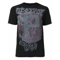 Y's Camiseta com estampa gráfica - Preto