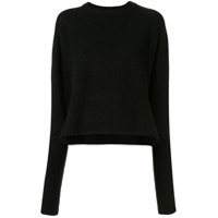 Y's Suéter modelagem solta - Preto