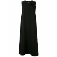 Y's Vestido com aplicações - Preto