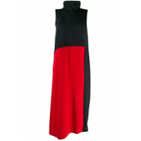 Y's Vestido gola alta - Vermelho