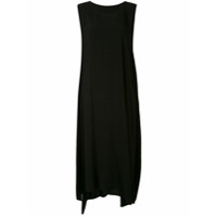 Y's Vestido midi sem mangas - Preto