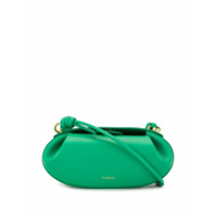 Yuzefi oval leather mini bag - Verde