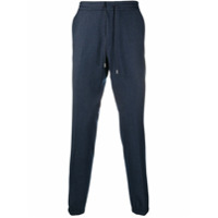 Z Zegna Calça esportiva reta - Azul