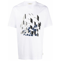 Z Zegna Camiseta com estampa gráfica - Branco