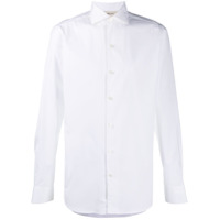 Z Zegna classic plain shirt - Branco