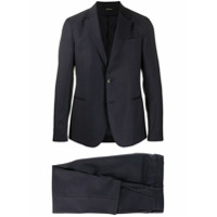 Z Zegna single-breasted two-piece suit - Azul