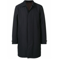 Z Zegna Trench coat com botões - Azul