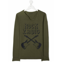 Zadig & Voltaire Kids Blusa Rock Adic - Verde