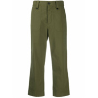 Zadig&Voltaire Calça cropped Piar - Verde