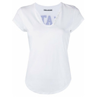 Zadig&Voltaire Camiseta Karta Kate - Branco