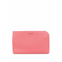 Zanellato Clutch com estampa - Vermelho