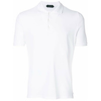 Zanone Camisa polo mangas curtas - Branco