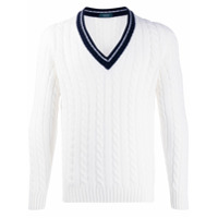 Zanone Suéter de tricô - Branco
