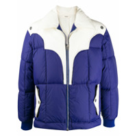 Zilver Jaqueta matelassê bicolor - Azul