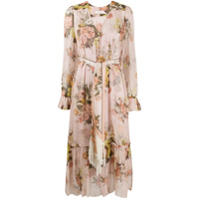 Zimmermann Vestido midi Brightside - Rosa