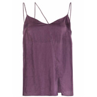 1017 ALYX 9SM Blusa assimétrica com 3 alças - Roxo