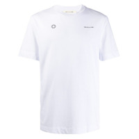 1017 ALYX 9SM Camiseta com logo contrastante - Branco