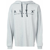 1017 ALYX 9SM Moletom com estampa de logo - Cinza