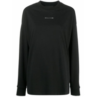 1017 ALYX 9SM Suéter com estampa de logo - Preto