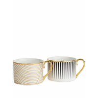 1882 Ltd Lustre Boxed Coffee Cup Set - Branco