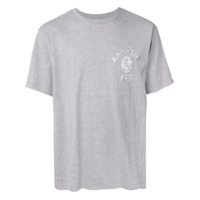 A BATHING APE® Camiseta Aurora College - Cinza