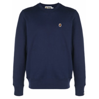 A BATHING APE® Camiseta com estampa de logo - Azul