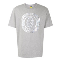 A BATHING APE® Camiseta com logo holográfico - Cinza