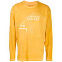 A-COLD-WALL* long-sleeved 'National Gallery' T-shirt - Amarelo