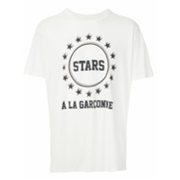 À La Garçonne T-shirt Stars À La Garçonne + Hering - Branco
