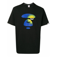 AAPE BY *A BATHING APE® Camiseta com estampa de logo - Preto