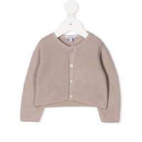 Absorba Cardigan com abotoamento simples - Marrom