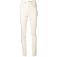 Acler Calça jeans skinny Ainsley com cintura alta - Neutro
