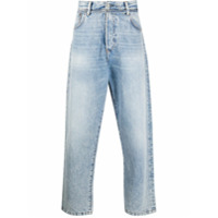 Acne Studios Calça jeans com cinto Blå Konst - Azul