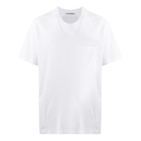 Acne Studios Camiseta com detalhe de bolso - Branco