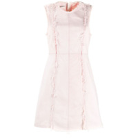 Acne Studios Vestido Recrafted com patchwork - Rosa