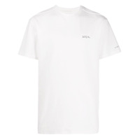 Ader Error Camiseta mangas curtas com estampa de logo - Branco