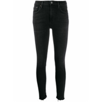 AGOLDE Calça jeans skinny Sophie cintura média - Preto