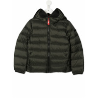 AI Riders on the Storm Young padded hood jacket - Verde