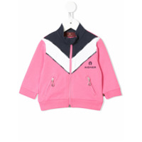 Aigner Kids Conjunto esportivo com logo - Rosa