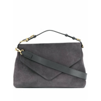 Alberta Ferretti Bolsa toye com alça de mão - Cinza